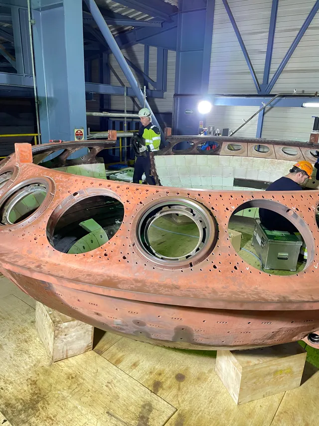 Turbine component inspection